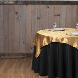 Load image into Gallery viewer, Bargain 108 In. Round Polyester Tablecloth Black