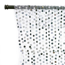 Load image into Gallery viewer, 10 x 10 ft. Sheer Sequin Backdrop Draping (4 Colors)
