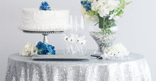 Load image into Gallery viewer, 85 in. Square Sequin Overlay