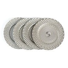 Load image into Gallery viewer, Athena Glass Charger Plate 4/Pack (2 Colors)