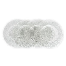 Load image into Gallery viewer, Baroque Glass Charger Plate 4/Pack (2 Colors)