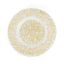 Load image into Gallery viewer, Baroque Glass Charger Plate 4/Pack (2 Colors)