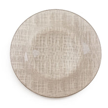 Load image into Gallery viewer, Metallic Mesh Glass Charger Plate 4/Pack (4 Colors)