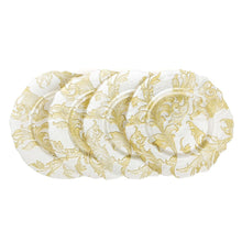 Load image into Gallery viewer, Vanessa Glass Charger Plate 4/Pack (4 Colors)