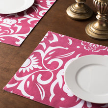 Load image into Gallery viewer, 13 X 19 in. Vintage Royalty Cotton Placemats 4/Pack (8 Colors)