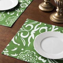 Load image into Gallery viewer, 13 X 19 in. Vintage Royalty Cotton Placemats 4/Pack (8 Colors)