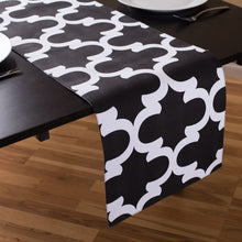Load image into Gallery viewer, 13 X 90 in. Trellis Design Cotton Table Runner (9 colors)