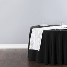Load image into Gallery viewer, 14 X 108 in. Pintuck Table Runner White