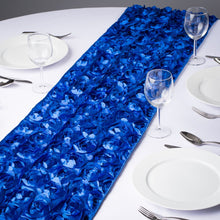 Load image into Gallery viewer, 14 X 108 in. Rosette Satin Table Runner (4 Colors)
