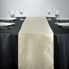 Load image into Gallery viewer, 14 X 108 in. Shantung Silk Table Runner (5 Colors)