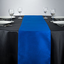 Load image into Gallery viewer, 14 X 108 in. Shantung Silk Table Runner Royal Blue