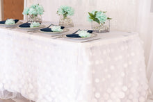 Load image into Gallery viewer, 14 ft. Cascading Ripples Table Skirt (6 Colors)