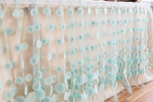 Load image into Gallery viewer, 17 ft. Cascading Ripples Table Skirt (6 Colors)