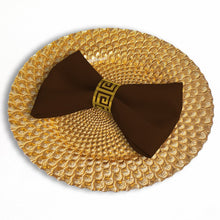 Load image into Gallery viewer, 17 in. Polyester Napkins Chocolate (1 Dozen)