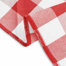 Load image into Gallery viewer, 17 in. Polyester Napkins Checkered (1 Dozen) - 4 Colors