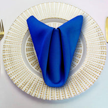 Load image into Gallery viewer, 20 in. Polyester Napkins Royal Blue (1 Dozen)