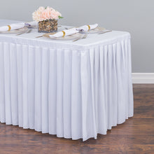 Load image into Gallery viewer, 4 ft. Fitted Table Skirt (7 Colors)