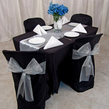 Load image into Gallery viewer, 4 ft. Fitted Polyester Tablecloth (7 Colors)