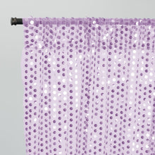 Load image into Gallery viewer, 50 x 120 in. Sheer Sequin Backdrop Draping (5 Colors)