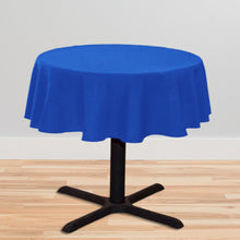 Load image into Gallery viewer, 51 in. Round Cotton-Feel Tablecloth