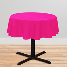 Load image into Gallery viewer, 51 in. Round Cotton-Feel Tablecloth