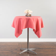 Load image into Gallery viewer, 54 in. Square Polyester Tablecloth (20 Colors)
