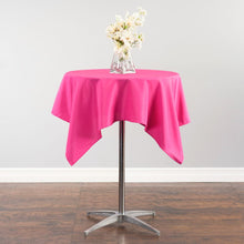 Load image into Gallery viewer, 54 in. Square Polyester Tablecloth (20 Colors)