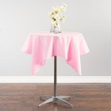 Load image into Gallery viewer, 54 in. Square Polyester Tablecloth (20 Colors)