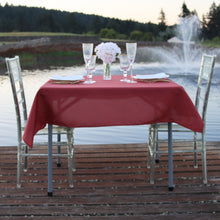 Load image into Gallery viewer, 54 in. Square Polyester Tablecloth (20 Colors)