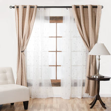 Load image into Gallery viewer, 56 X 98 in. Filigree Blackout Curtain