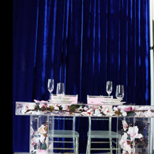 Load image into Gallery viewer, 58 X 120 in. Velvet Backdrop Draping (7 Colors)