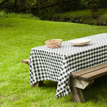 Load image into Gallery viewer, 90 X 156 in. Rectangular Polyester Tablecloth Checkered (4 Colors)