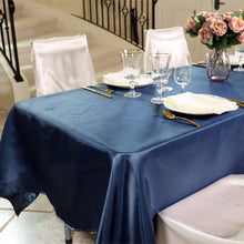 Load image into Gallery viewer, 60 X 102 in. Rectangular Satin Tablecloth (17 Colors)