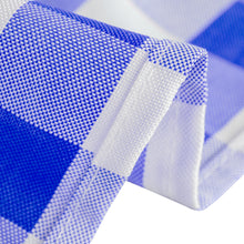 Load image into Gallery viewer, 60 X 126 in. Rectangular Tablecloth Checkered (4 Colors)