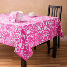 Load image into Gallery viewer, 60 X 126 in. Rectangular Vintage Royalty Cotton Tablecloth (3 Colors)