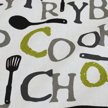 Load image into Gallery viewer, 60 X 126 in. Rectangular Chef Print Cotton Tablecloth
