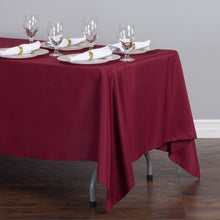 Load image into Gallery viewer, 70 x 120 in. Rectangular Polyester Tablecloth (20 Colors)