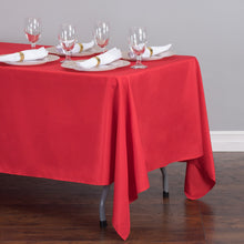 Load image into Gallery viewer, 70 x 120 in. Rectangular Polyester Tablecloth (20 Colors)