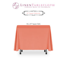 Load image into Gallery viewer, 85 in. Square Polyester Tablecloth (20 Colors)