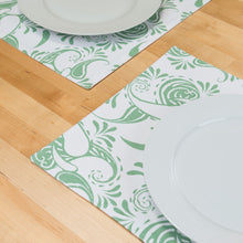 Load image into Gallery viewer, 13 X 19 in. Paisley Cotton Placemats 4/Pack (14 colors)