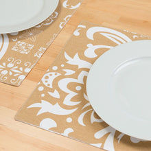 Load image into Gallery viewer, 13 X 19 in. Vintage Royalty Cotton Placemats 4/Pack (8 Colors)