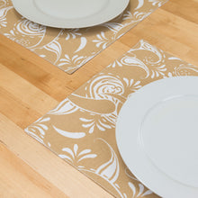 Load image into Gallery viewer, 13 X 19 in. Paisley Cotton Placemats 4/Pack (14 colors)