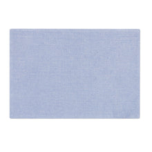 Load image into Gallery viewer, 13 X 19 in. Chambray Cotton Placemats 4/Pack Papaya