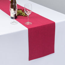 Load image into Gallery viewer, 13 X 90 in. Chambray Cotton Table Runner Papaya