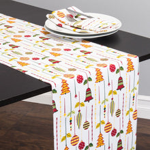 Load image into Gallery viewer, 13 x 90 in. Winter Snowflake Holiday Table Runner