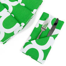 Load image into Gallery viewer, 19 X 19 in. Trellis Cotton Napkins 4/Pack