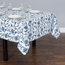 Load image into Gallery viewer, 60 in. Square Paisley Cotton Tablecloth (7 Colors)