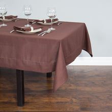 Load image into Gallery viewer, 60 in. Square Hemstitch Cotton Tablecloth (3 Colors)