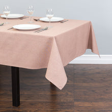 Load image into Gallery viewer, 60 x 84 in. Rectangular Chambray Cotton Tablecloth