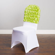 Load image into Gallery viewer, Satin Banquet Rosette Chair Cap (2 Colors)